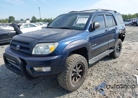2003 Toyota 4Runner Sr5 V6 from USA, damaged, VIN JTEBU14R638007290